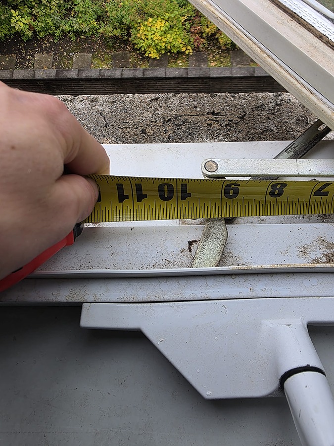 Casement Track Length